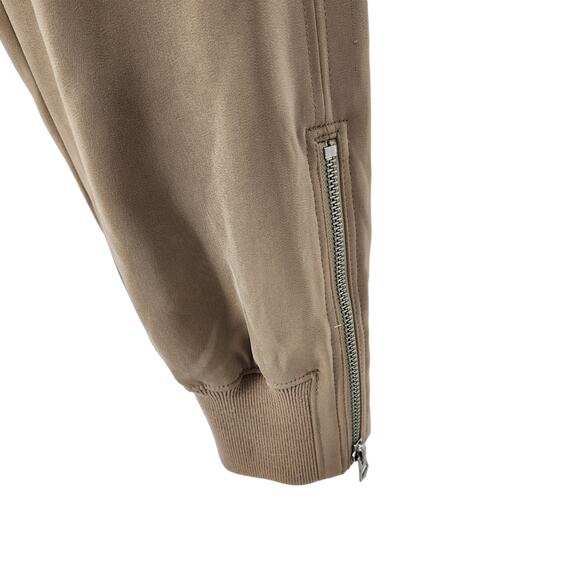 Rag & Bone Crepe Jogger Relaxed Fit High Rise Pant Clay Color Size Small - Picture 4 of 7